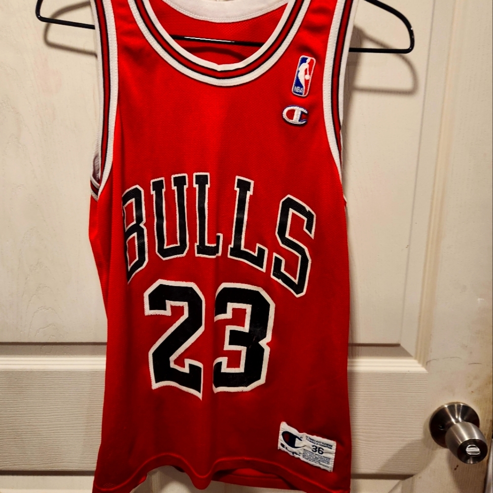 Champion Bulls Basketball Jersey